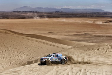 YPC Competicion Ford Ranger action with Federico Villagra.
