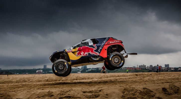 SILK WAY RALLY – PROLOGUE : THE PEUGEOT 2008 DKRs RAPIDLY INTO THE GROOVE